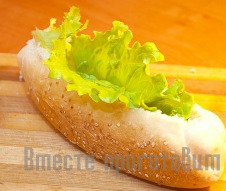 Бутерброд с тамбовским окороком