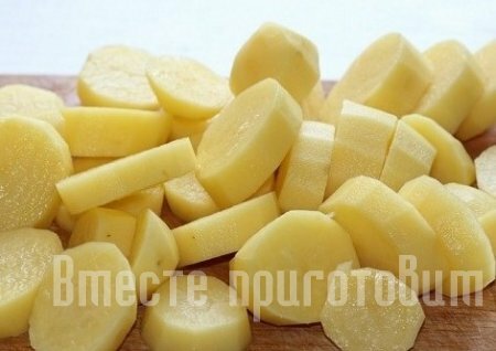 Картофель со сливками
