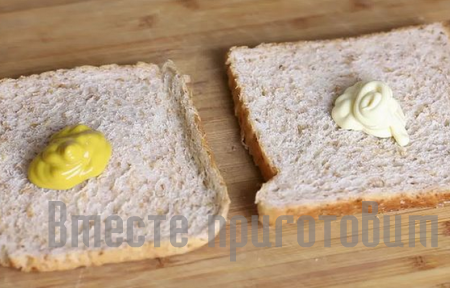Горячий бутерброд с сыром