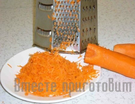 Закуска баклажаны с морковью