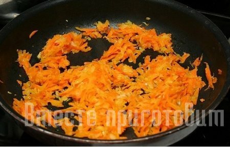 Закуска баклажаны с морковью