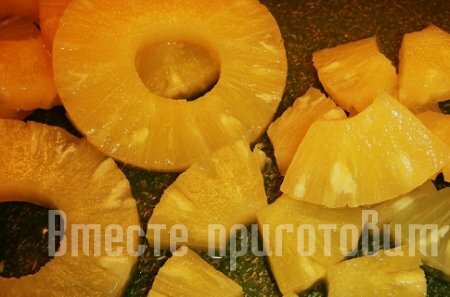 Лимонад ананасовый с лимоном