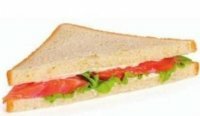 Сендвич с сёмгой