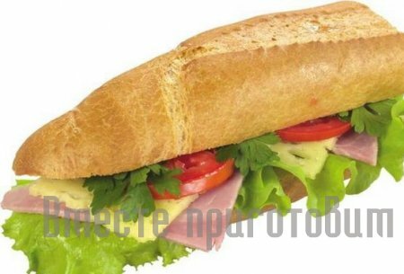 Сандвич с ветчиной и сыром