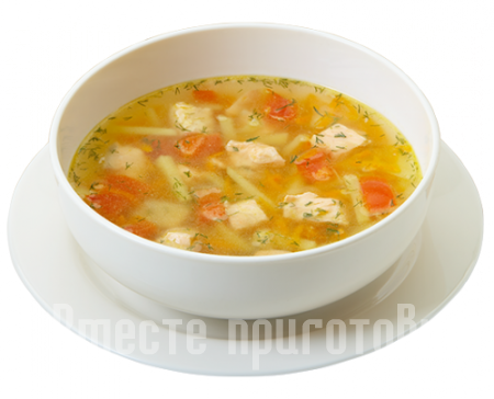 Лососевый суп